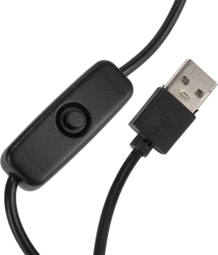 USB barošana ar ērtu kabeli