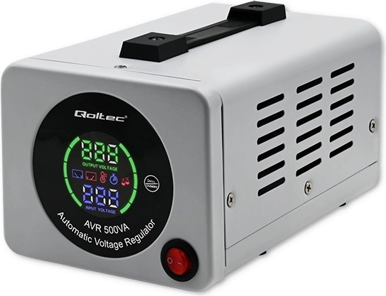 Qoltec automatic voltage stabilizer AVR 500 VA