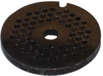 Gaļas maļamās mašīnas malšanas plāksne Nr. 8/10, diametrs 62 mm