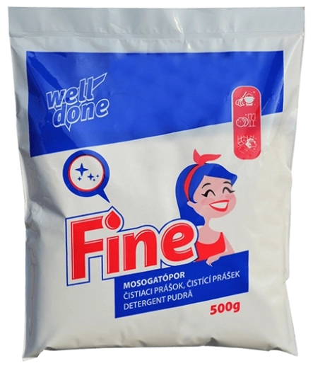 Well Done Fine tīrīšanas pulveris traukiem 500 g