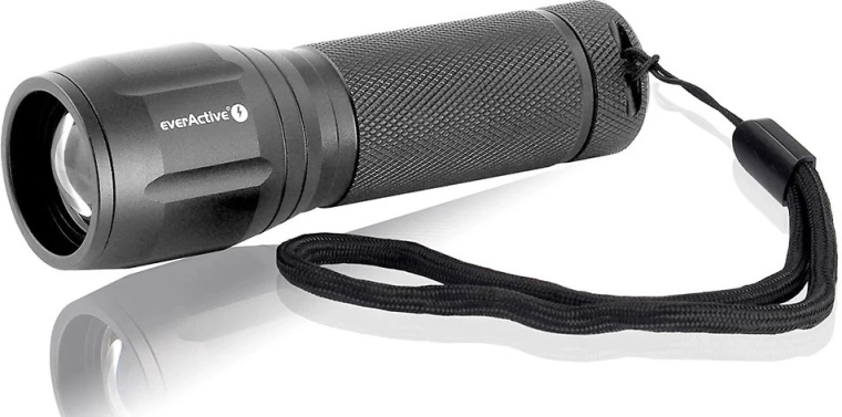 everActive FL-300+ Handheld LED Flashlight 350 lm with Zoom Function