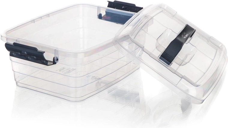 Secure closure with side clips