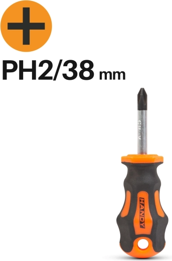 Phillips PH2 skrūvgriezis, 38 mm