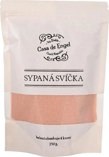 Vasks beramajām svecēm rozā ar 4 daktiem (250 g)