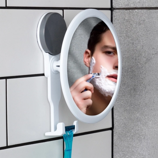 Adjustable angle for precise makeup and shaving