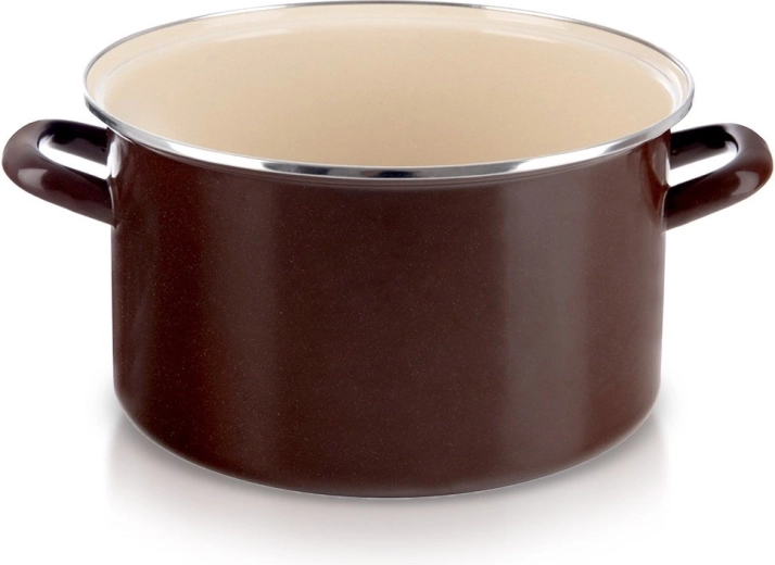 Emalēts katls Brown 30 cm, 10 l