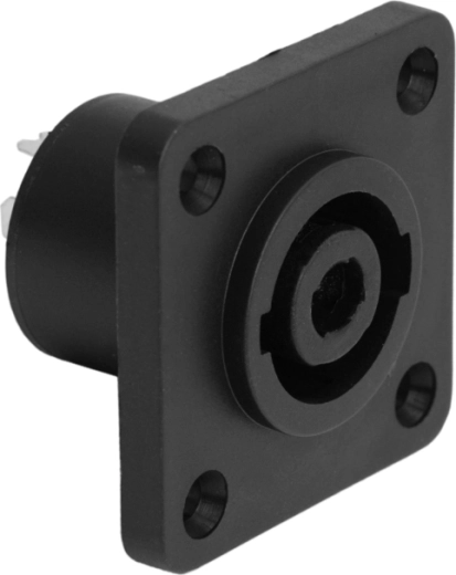 Built-in four-pole Speakon socket