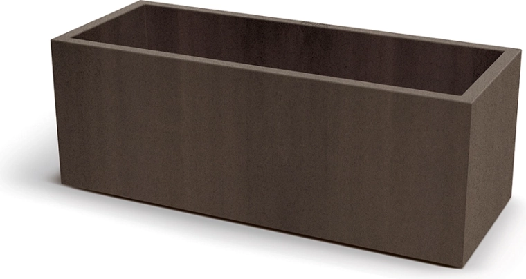 Puķupods CUBLA CASE 98 cm kortena tērauda dekorā