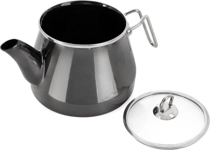 Enamel surface for pure taste and easy maintenance