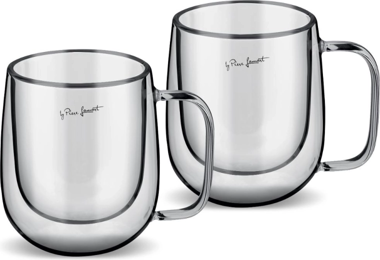 Lamart Mocca thermal glass set 250 ml, 2 pcs
