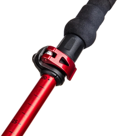 Quick adjustment thanks to flip lock