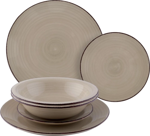 Lamart Trendy ceramic plate set 6 pcs