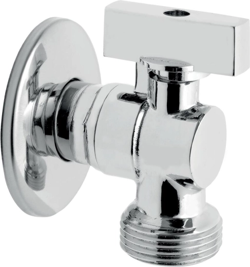Veļas mašīnas stūra ventilis ar pretvārstu 1/2" x 3/4"