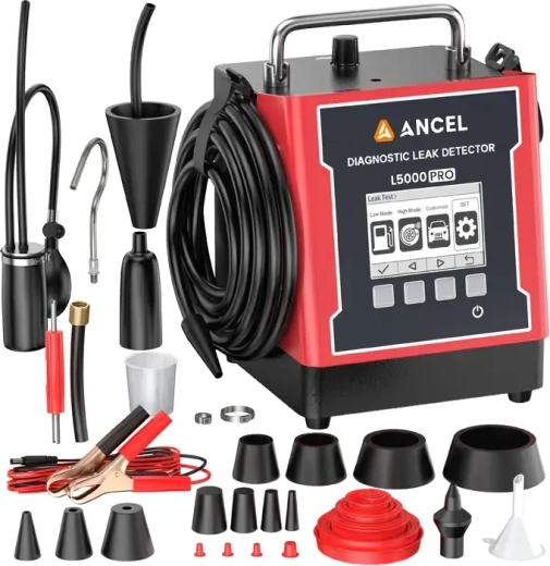 Ancel L5000 pro diagnostiskais noplūžu detektors automobiļu sistēmām
