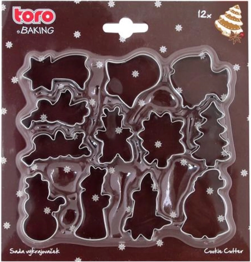 TORO metāla cepumu formiņu komplekts 12 gab.