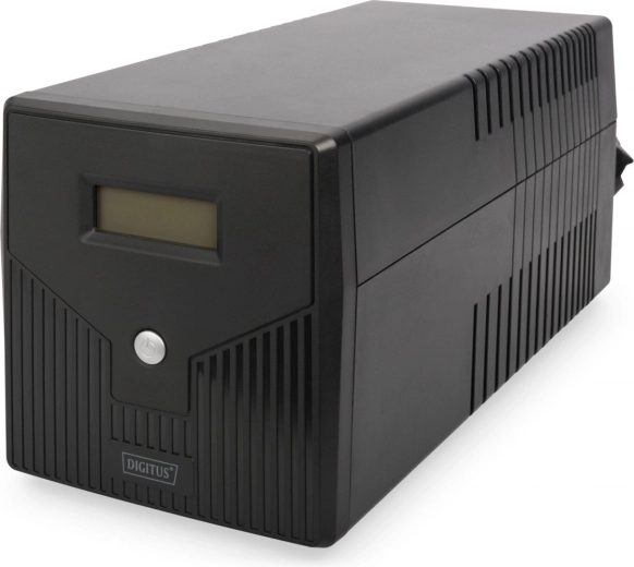 Rezerves barošanas avots UPS line-interactive ar LCD 1500 VA / 900 W, 4× Schuko, AVR, USB, RS232, RJ45