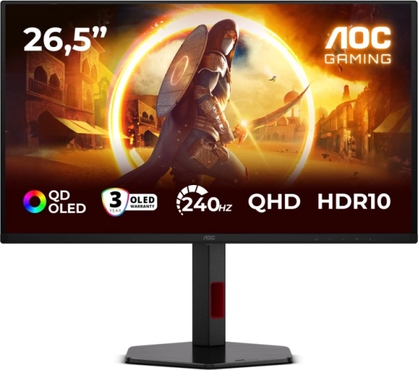 Gaming Monitor 26.5" QD‑OLED 240 Hz