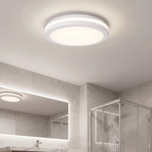 IP65 protection for bathrooms and outdoor areas