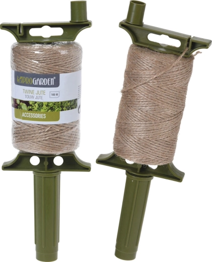Jute twine with holder 100 m
