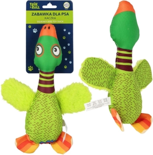 Plush Dog Toy Duck with Squeaker