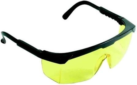 Protective goggles yellow