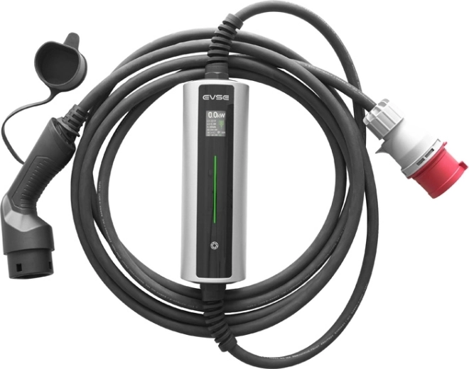 Pārnēsājamais elektromobiļu lādētājs Besen 22 kW ar lietotni