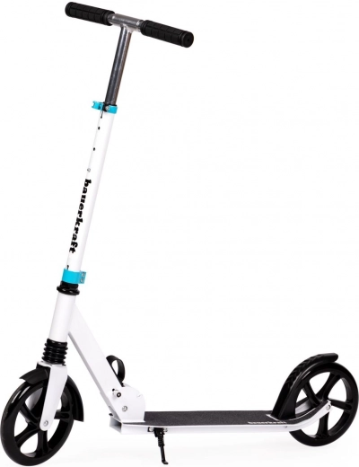Saliekams pilsētas skrejritenis bērniem un pusaudžiem ar regulējamu augstumu 95–105 cm un 200 mm riteņiem