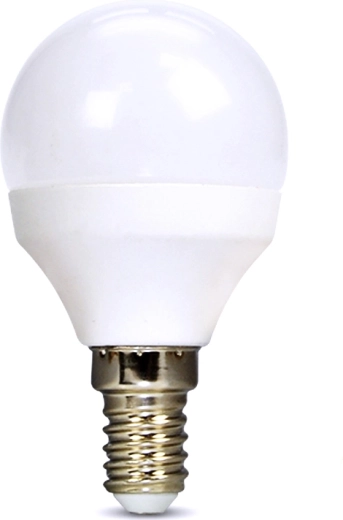 Solight LED miniglobe spuldze E14 6 W 6000 K 510 lm