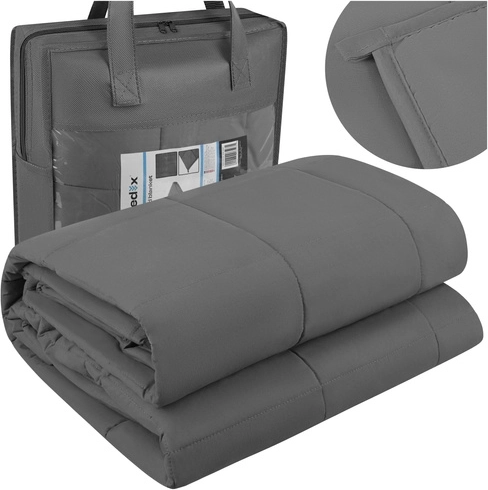 Isomedix smagā sega 7 kg 200 × 150 cm pelēka