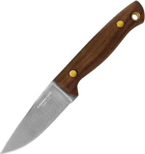 Condor Mayflower āra nazis 7,8 cm, riekstkoks, ādas maksts