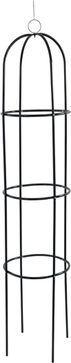 Green metal trellis for climbing plants 200 × 40 cm