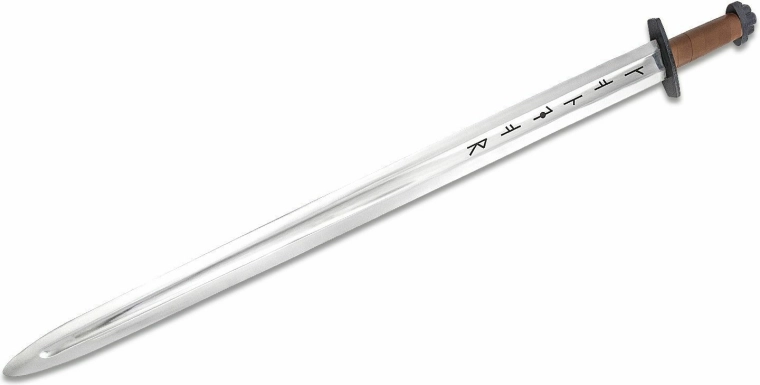 Dekoratīvs zobens Condor Viking Ironside 76,8 cm, koks un āda ar maksti