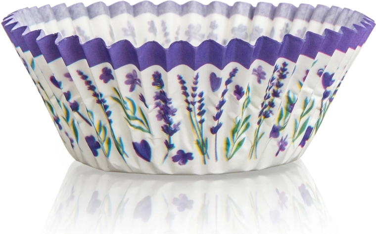 Paper Muffin Cups LAVENDER, 60 pcs