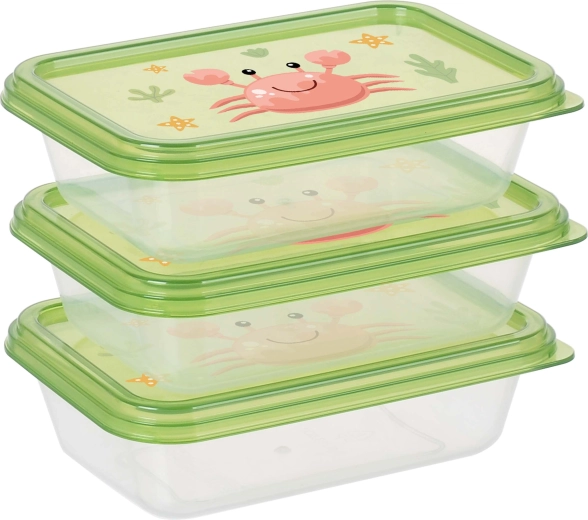Pārtikas trauku komplekts, 3 gab., 400 ml