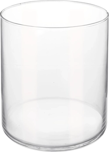 Caurspīdīga stikla vāze 14,5 cm