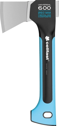 Universāls cirvis Universal Energo 600 g ar stiklašķiedras kātu CELLFAST