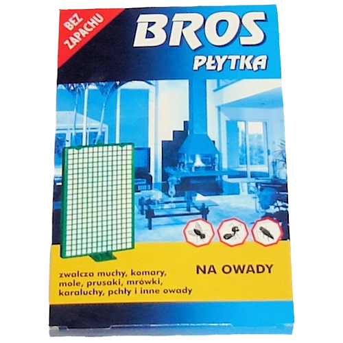 Bros plāksnīte pret kukaiņiem ar praletrīnu