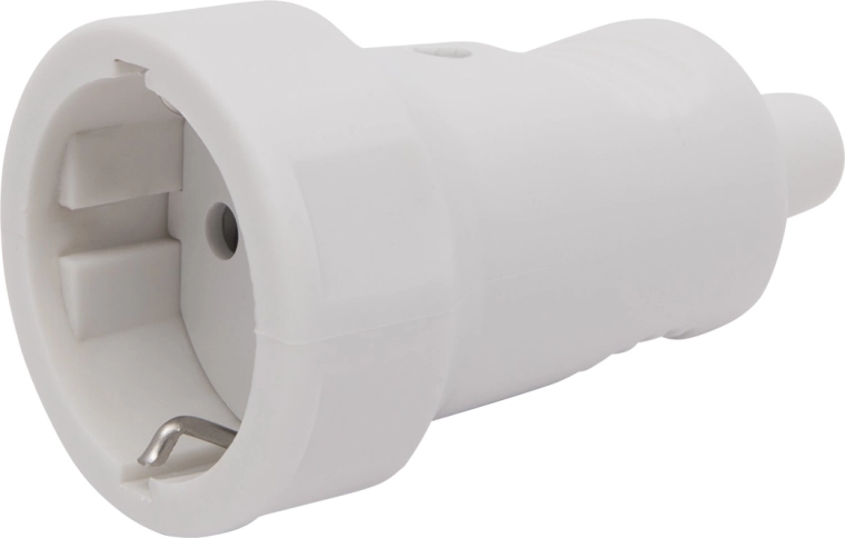 White Free Socket 16 A
