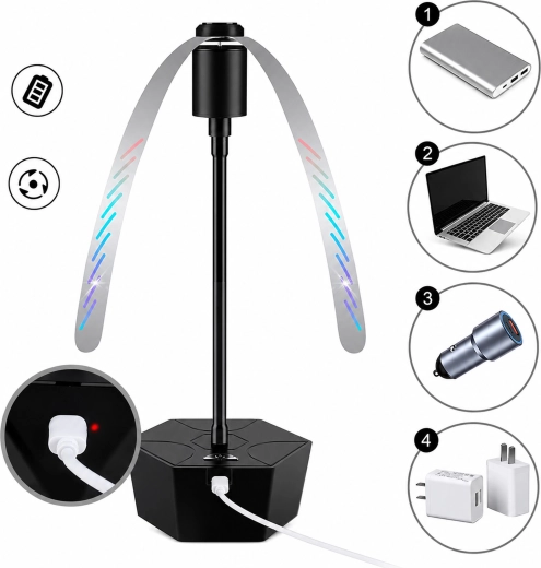 Barošana caur USB lietošanai jebkur