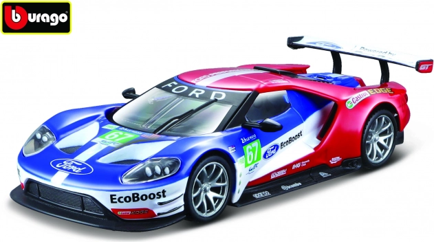 Die-cast car model 1:32 BBURAGO FORD GT Le Mans 2017 #67