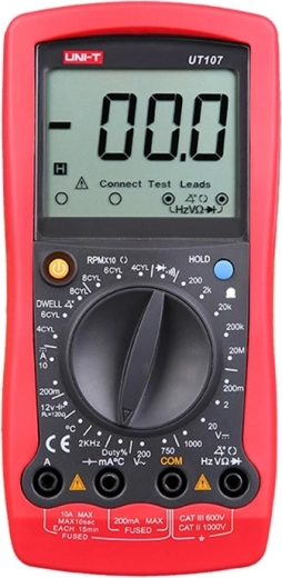 Rokas automobiļu multimetrs UNI-T UT107