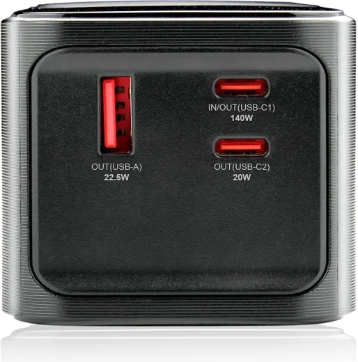USB‑C līdz 140 W bez kompromisiem