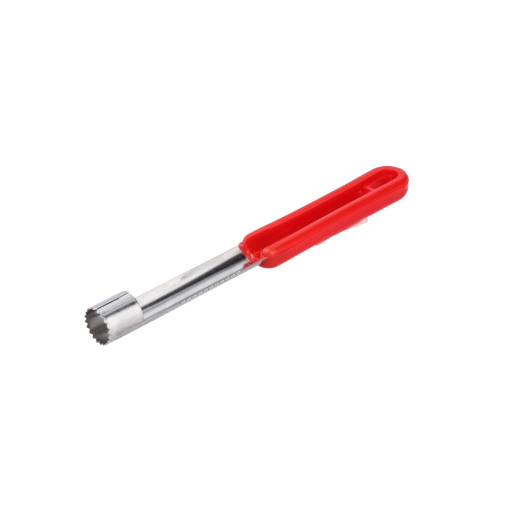 Serrated stainless steel blade for a clean cut