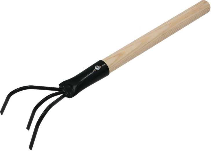 Augsnes irdinātājs PROFI ar 3 zariem un 27 cm rokturi