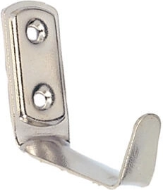 Medium nickel hook 41 × 48 mm, pack of 20 pcs