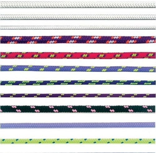 Pīta poliestera aukla ar serdi 4 mm, krāsaina, 200 m