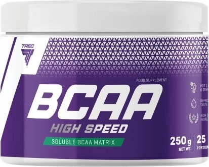 Trec BCAA High Speed 250 g – instantais BCAA ar kaktusa garšu