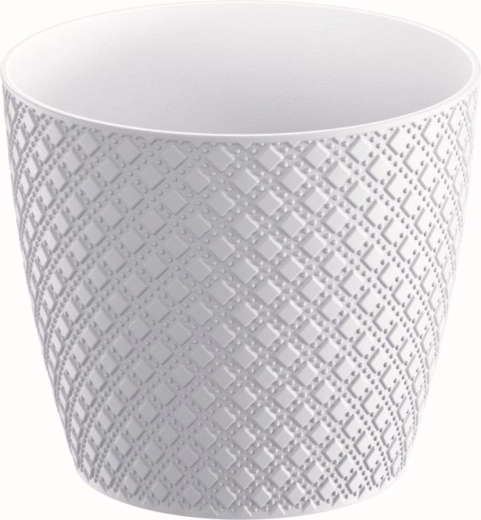 Puķu pods Orient 21,8 cm balts