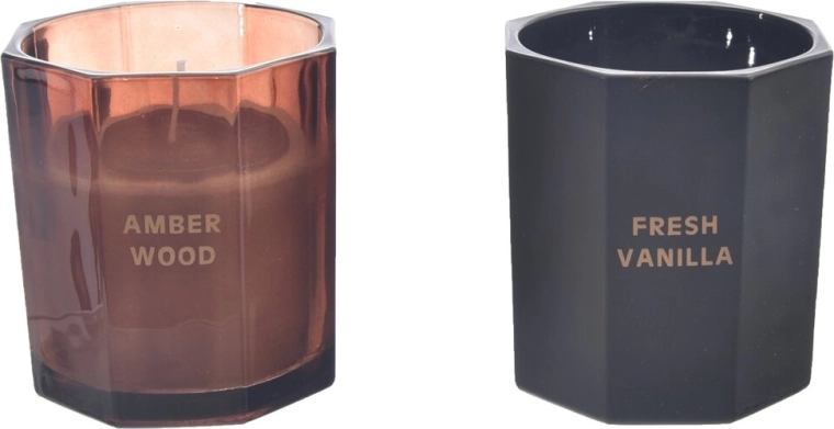 Scented candle in glass Black 260 g