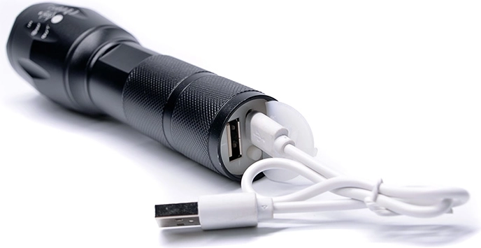 Convenient charging via micro USB